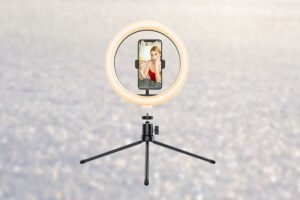 Anozer Dimmable Desktop Selfie Ring Light LED Camera Ringlight