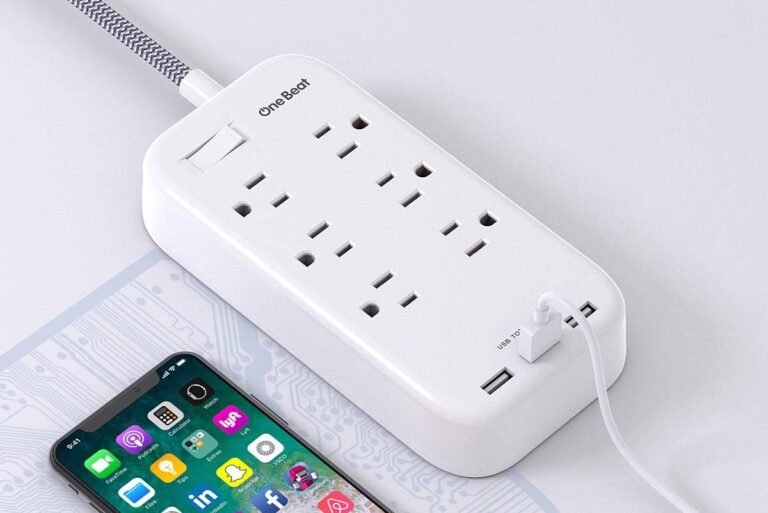 One Beat 6 Outlets Power Strip