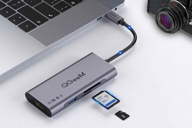 QGeeM 7 in 1 Type C Hub