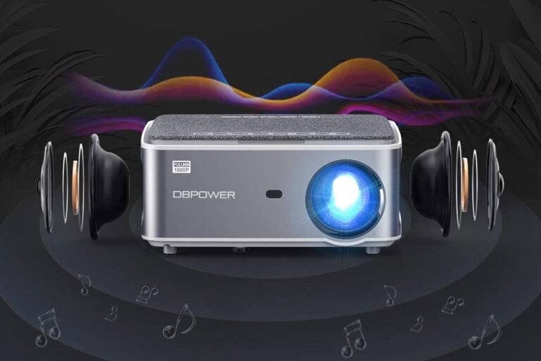 DBPOWER Native 1080P WiFi Projector