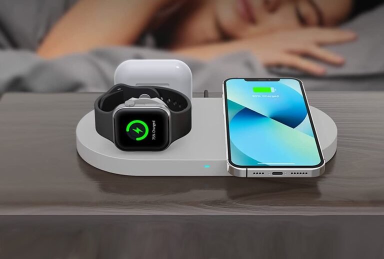 ESTAVEL 3 in 1 Fast Wireless Charging Station