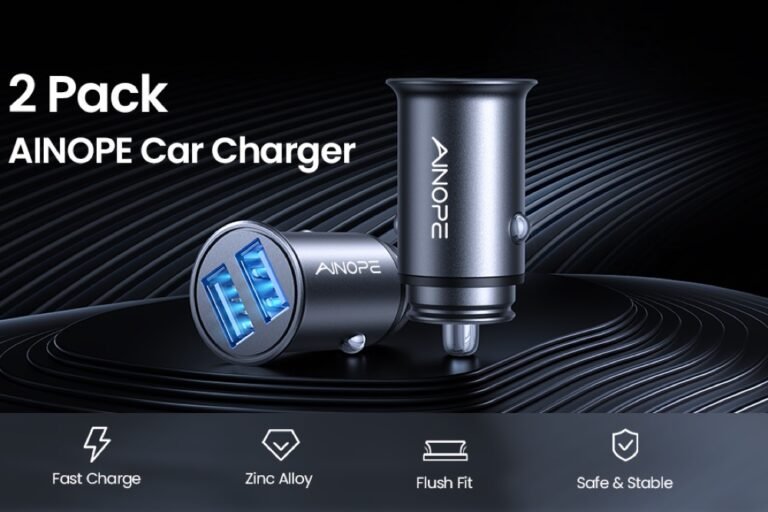 AINOPE Fast Mini Car Charger