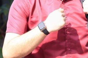 N-Hocezyg Genuine Leather Apple Watch Band