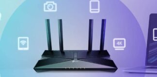 TP-Link WiFi 6 Router AX1800 Smart WiFi Router