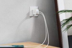 Anker PowerPort III 2-Port 12W USB Wall Charger with 3ft MFi Certified Lightning Cable