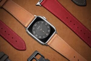 Marge Plus Genuine Leather Apple Watch Band
