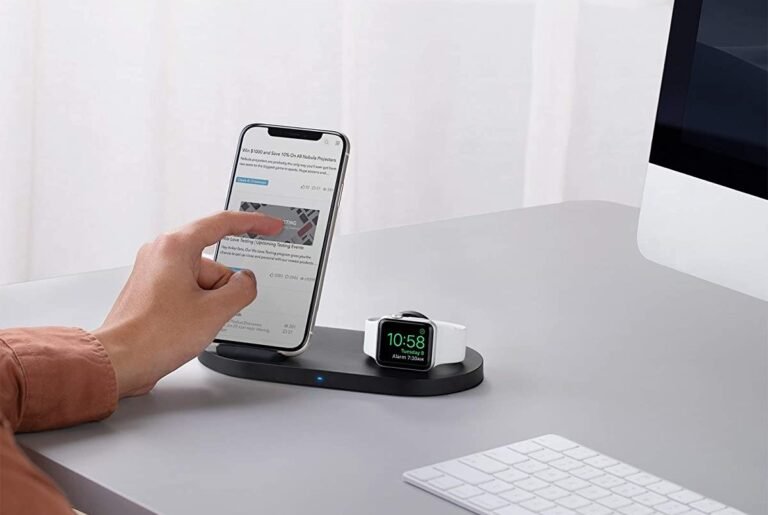 Anker PowerWave Sense 2-in-1 Stand with Watch Charging Holder