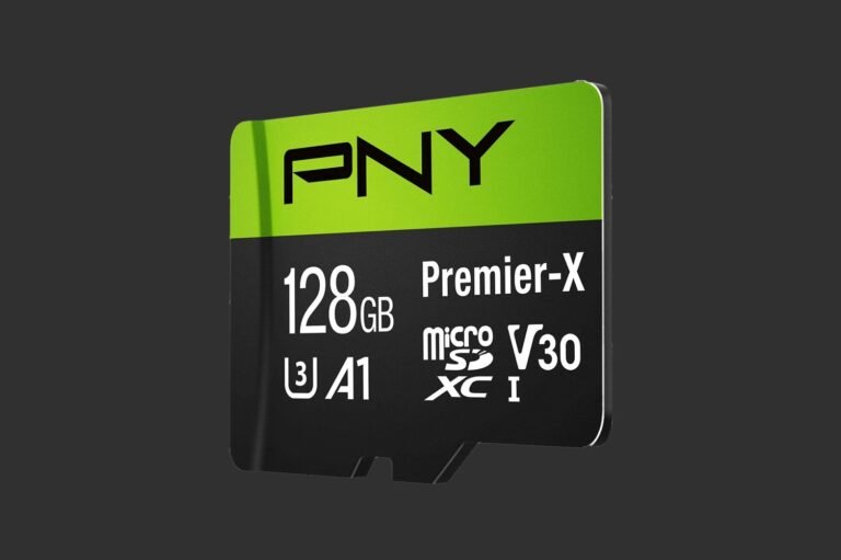 PNY 128GB Premier-X Class 10 U3 V30 microSDXC Flash Memory Card
