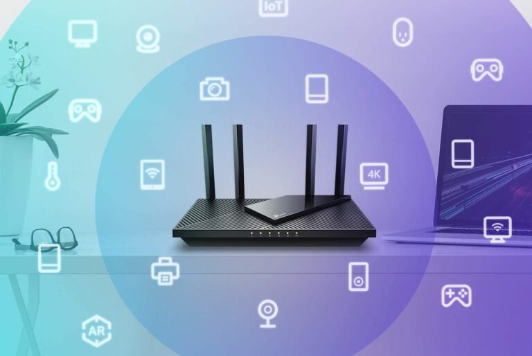 TP-Link Dual-Band WiFi 6 802.11ax Gigabit Smart Router