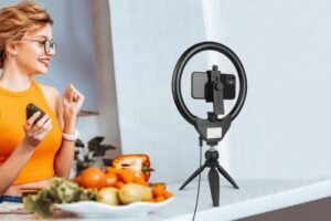 UBeesize 10 Selfie Ring Light with Tripod Stand