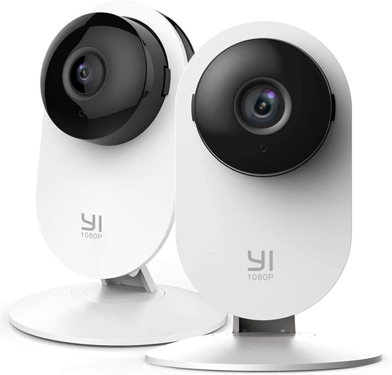 YI 2pc Security Home Camera Baby Monitor