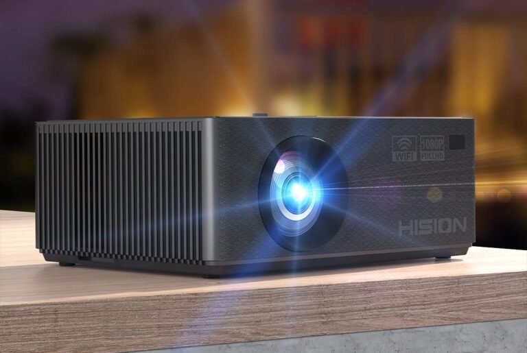 HISION 5G WiFi Bluetooth Projector