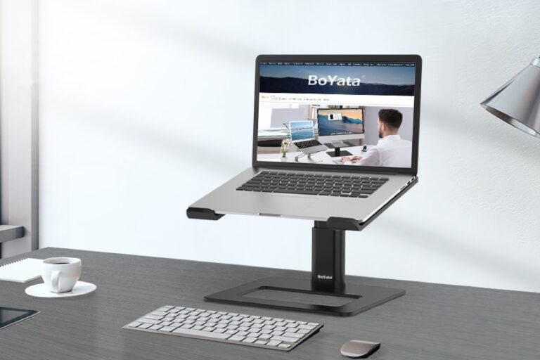 BoYata Ergonomic Aluminum MacBook Stand