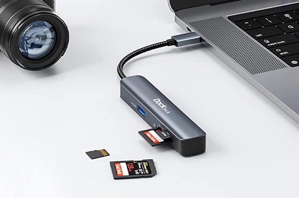 Dockteck 5 in 1 USB-C Dongle Hub