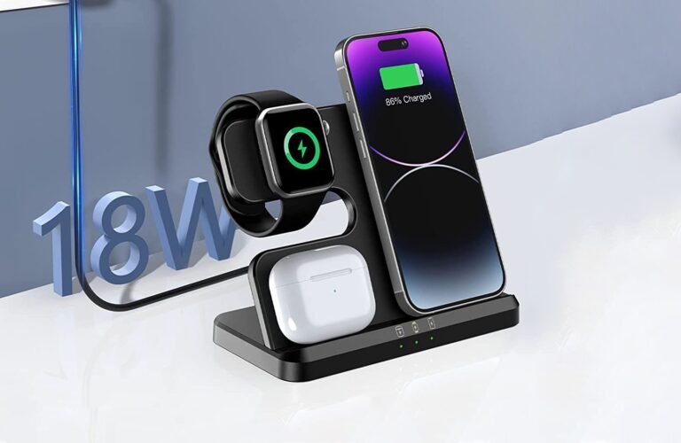 JARGOU 3 in 1 Wireless Charger