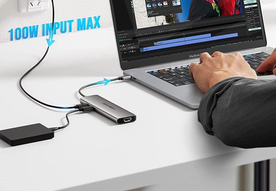 Lemorele 8-in-1 USB C Hub