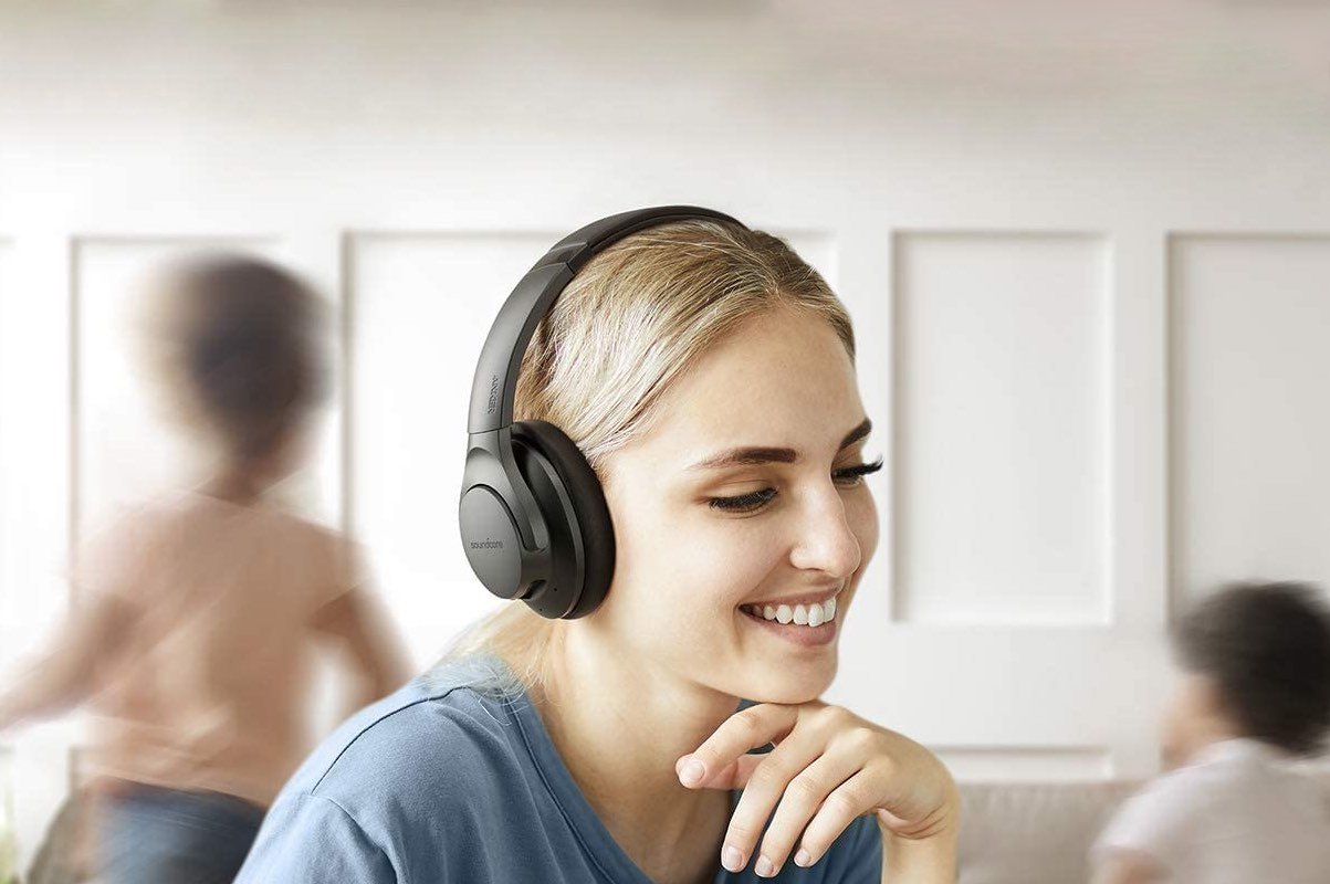 Soundcore Anker Life Q20 Hybrid Active Noise Cancelling Headphones