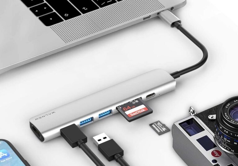 WALNEW 7 in 1 USB C Hub