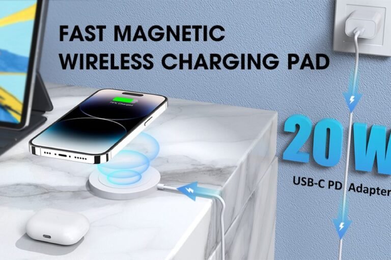 Bohuma Magnetice Wireless Charging Pad With Adapter