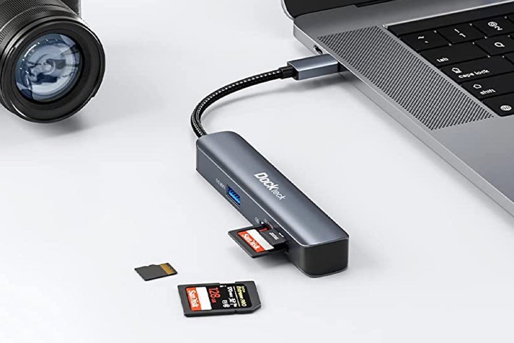 Dockteck 5 in 1 USB-C Dongle Hub