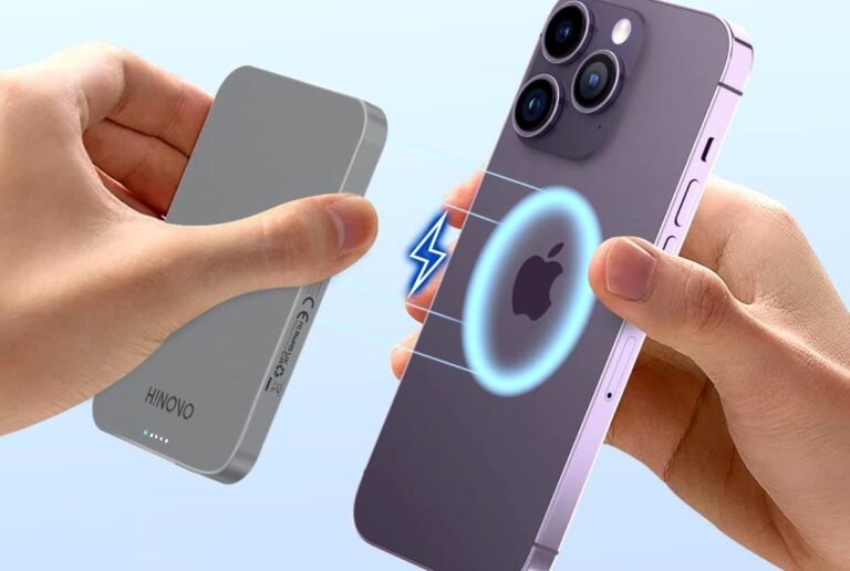HINOVO 5000mAh Magnetic Wireless Power Bank