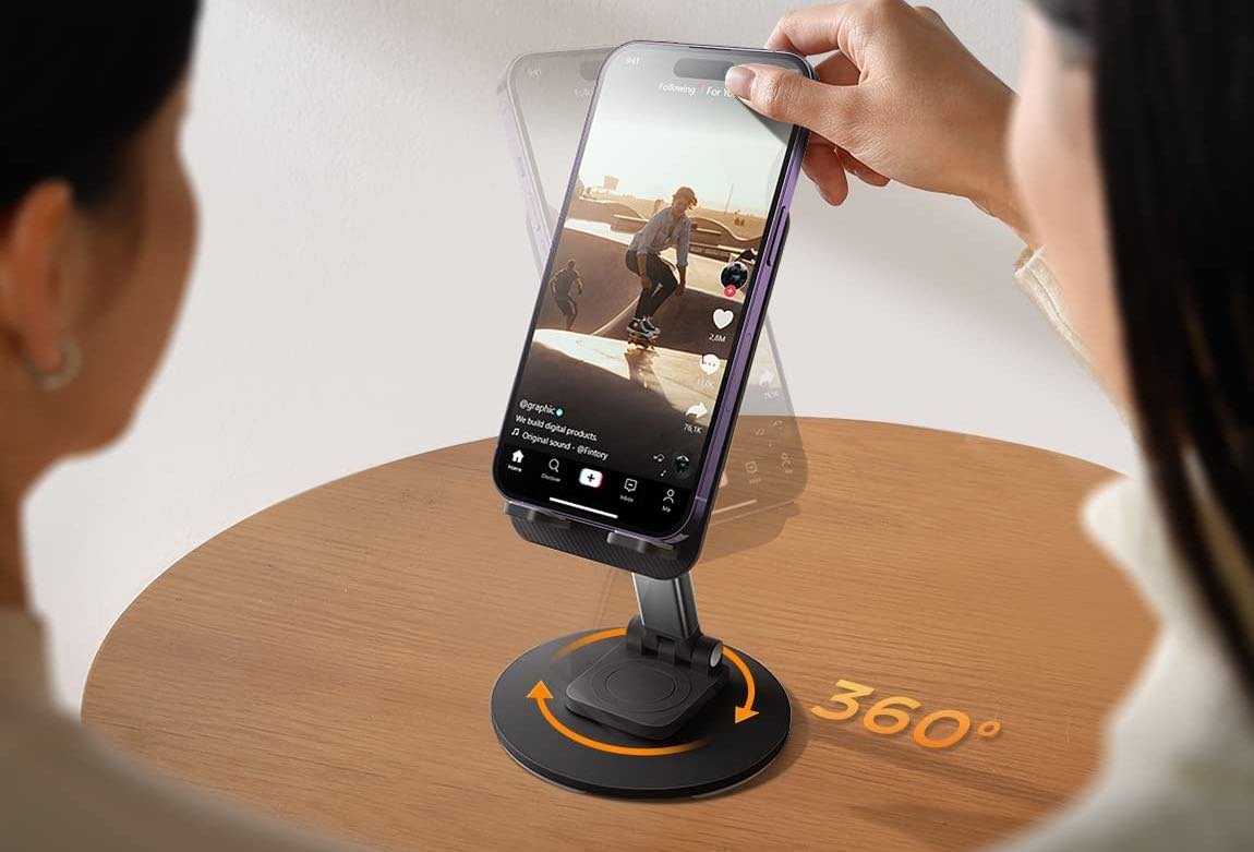 LISEN Rotatable Cell Phone Stand