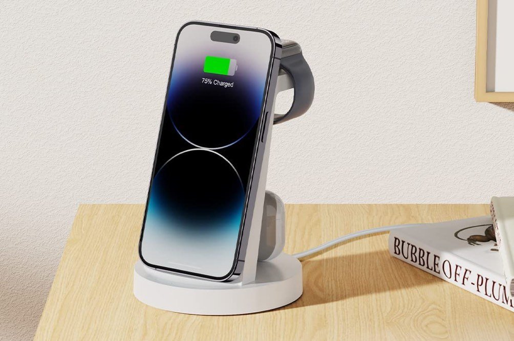 REDKJY 3 in 1 Wireless Charging Station