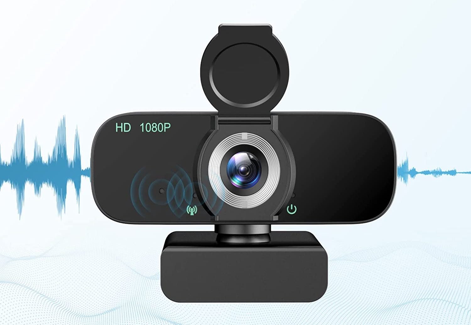Annirose 1080P HD Webcam with Microphone