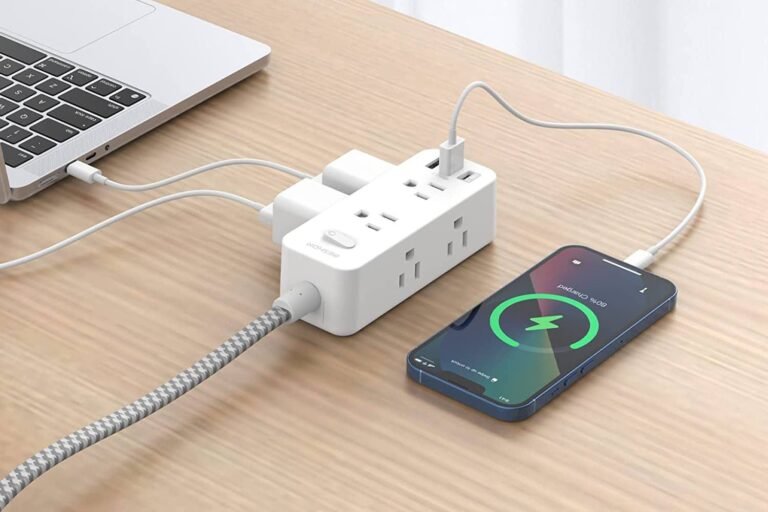 BESHON Power Strip With USB Ports