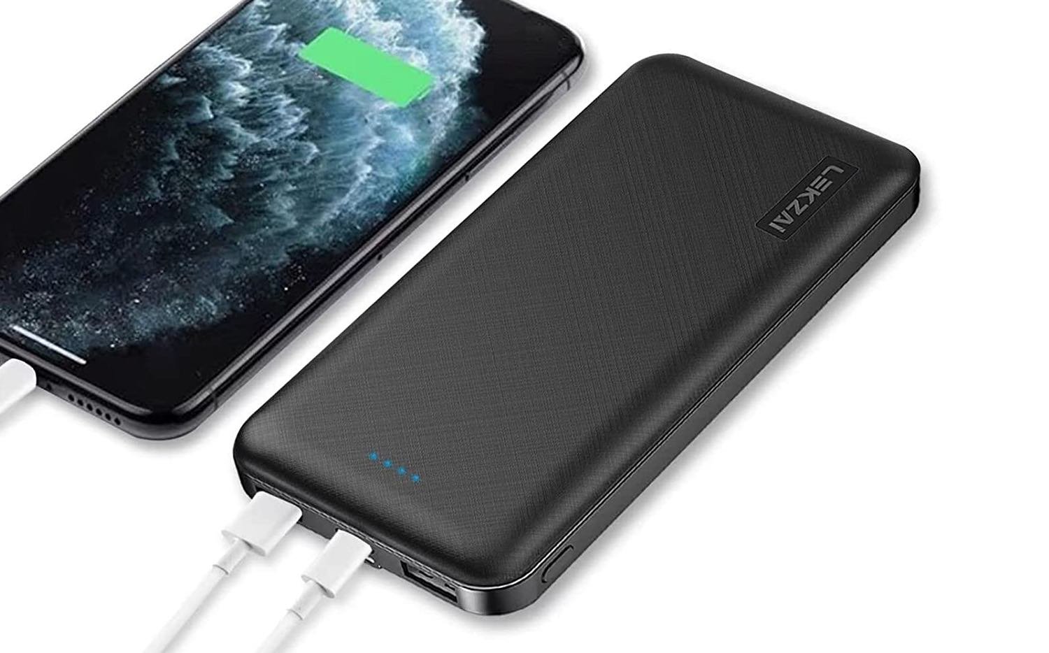 Lekzai 15,000mAh Portable Power Bank