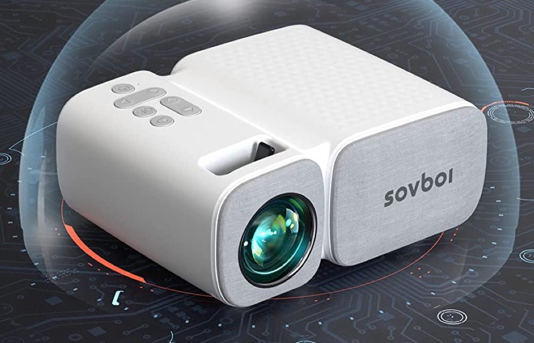 Sovboi 1080P WiFi Mini Portable Projector