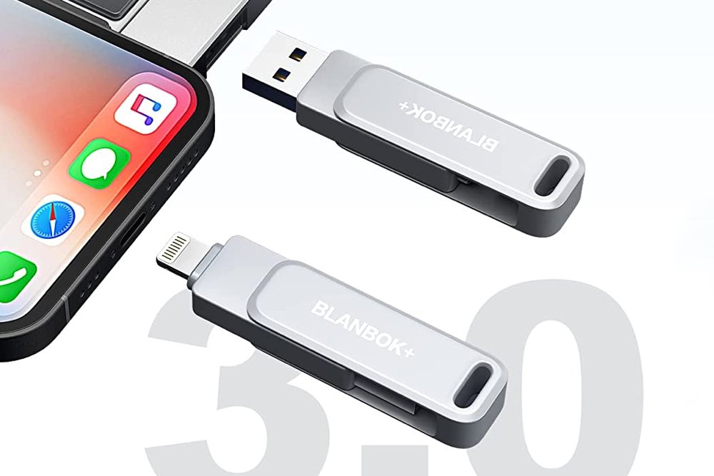 BLANBOK+ 128GB iPhone Flash Drive