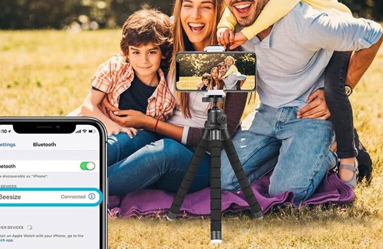 UBeesize Portable and Flexible Tripod with Wireless Remote