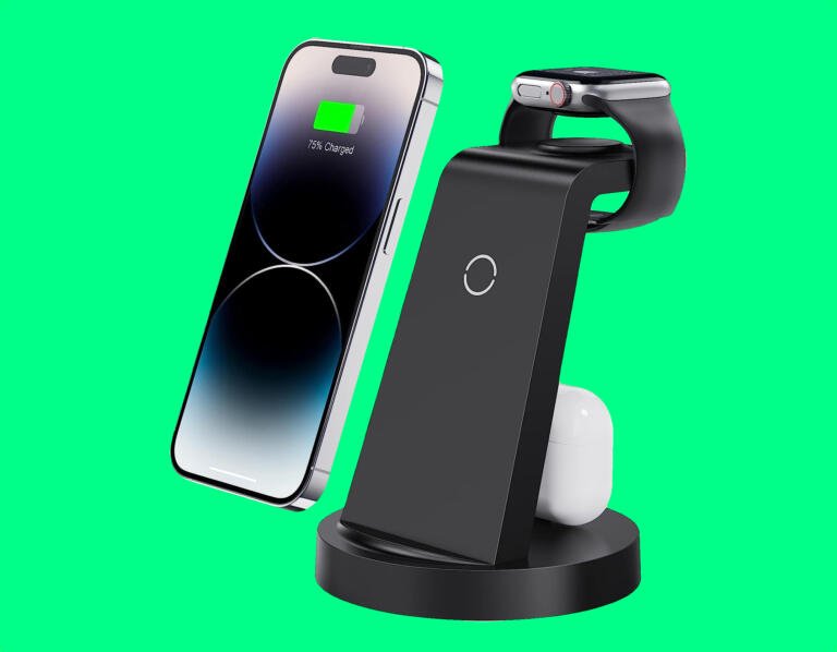Usually $70, This 3 in 1 Wireless Charging Station For Apple Device is On Sale For $20 1