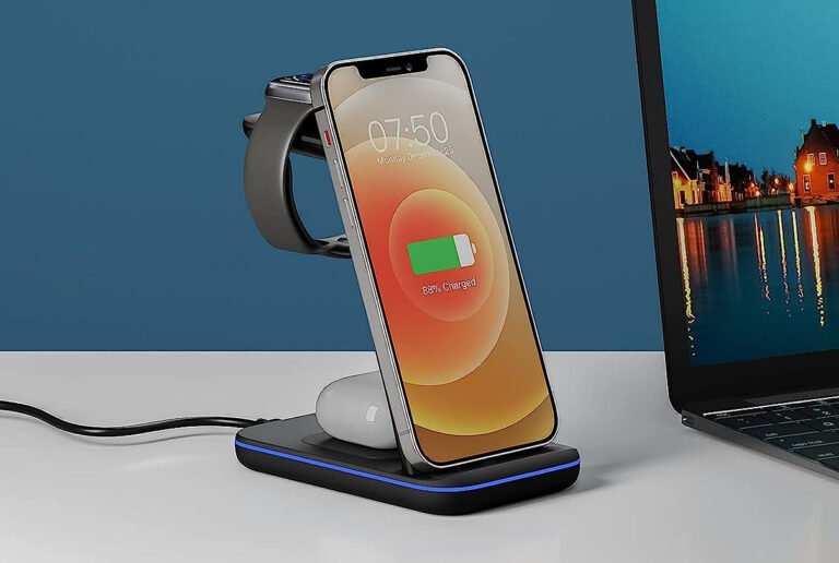 Fanisic 3 in 1 Wireless Charging Station