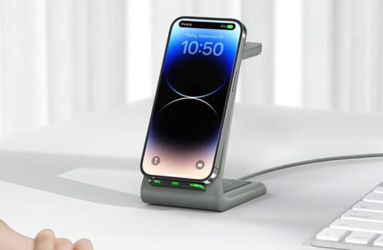 GEEKERA 3 in 1 Wireless Charger Dock Station