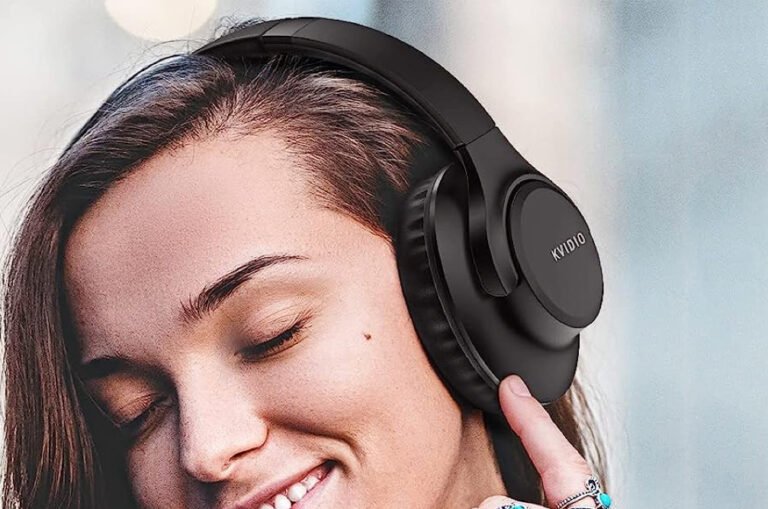 KVIDIO Bluetooth Headphones