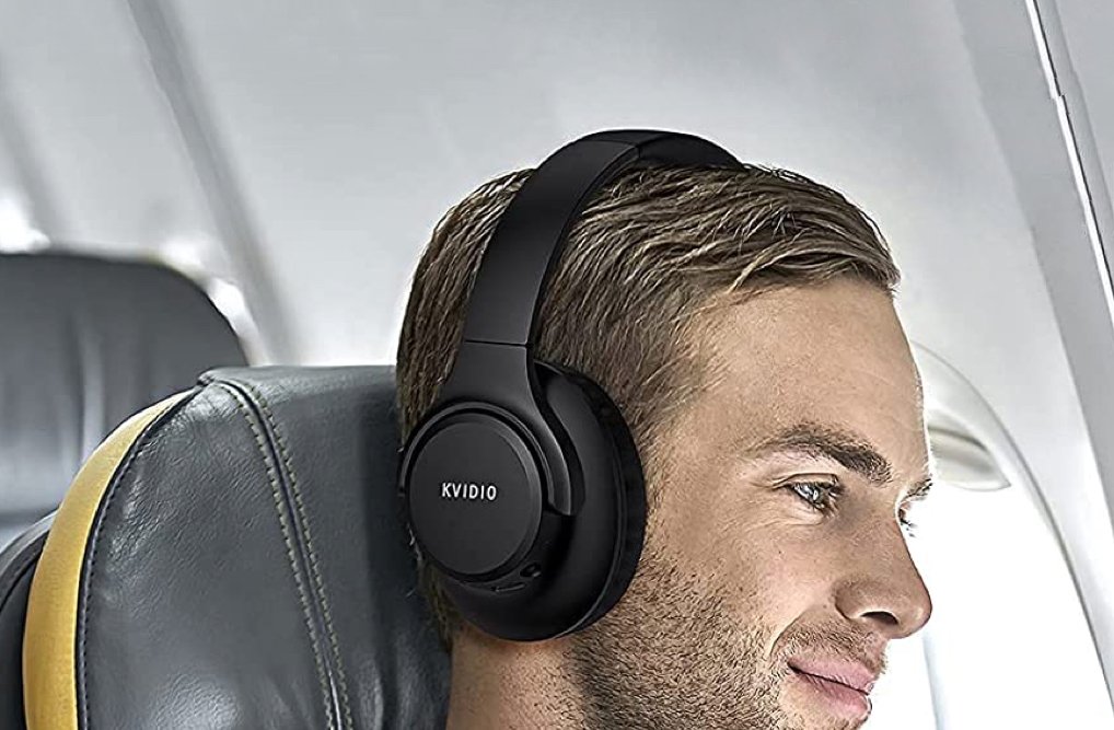 KVIDIO Bluetooth Headphones With Microphone