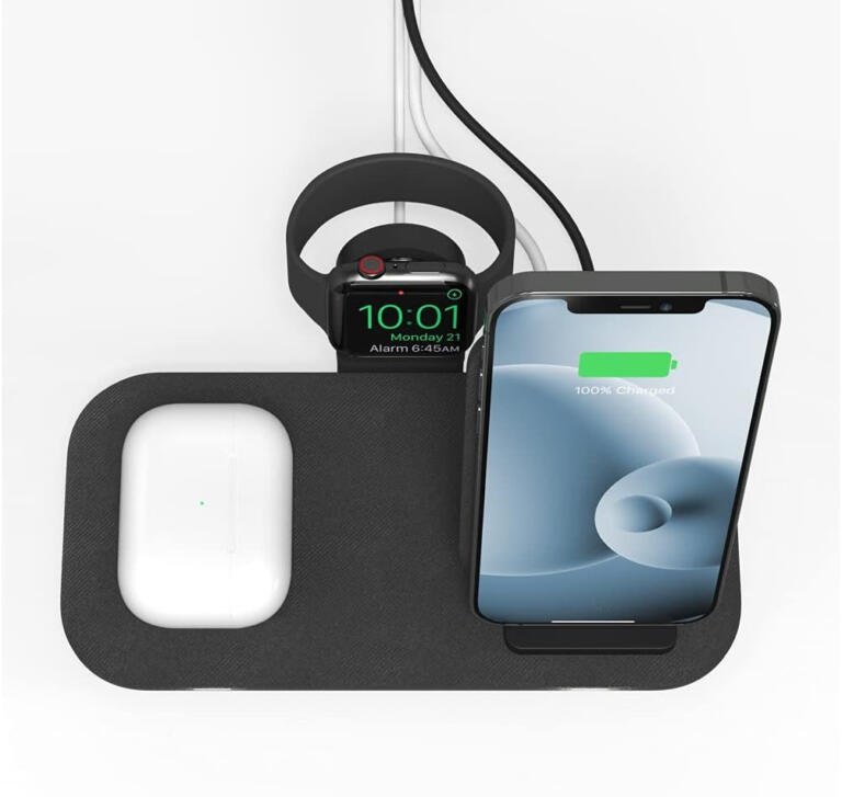 $80 mophie's Wireless Charging Stand For Apple Device On Sale For $25 1