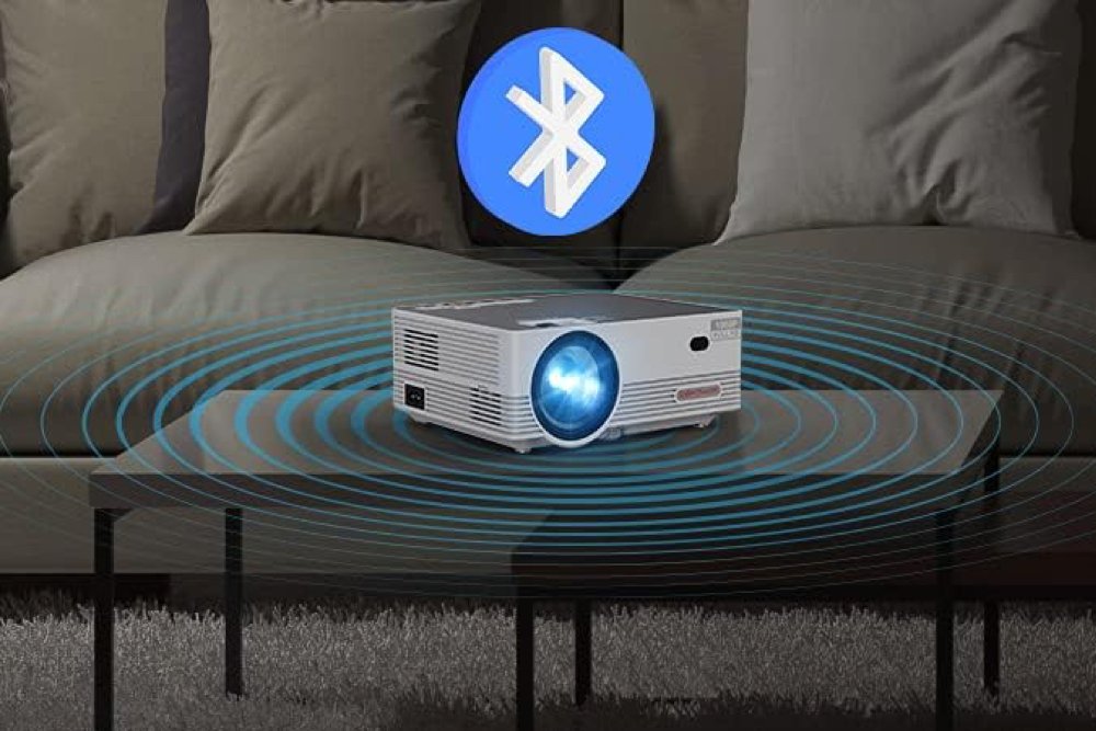 DBPower Q6 Native 1080p 12000LM WiFi Projector
