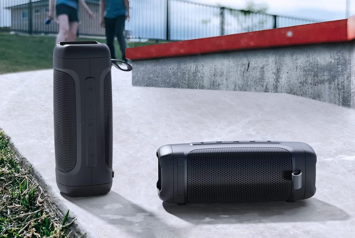 DOSS Portable Wireless Bluetooth Speaker with 24W Powerful Sound