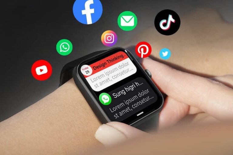 SKG Smart Watch With Heart Rate & Blood Oxygen Monitor