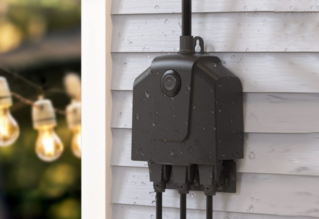 meross Outdoor Wi-Fi Outlet with 3 Sockets