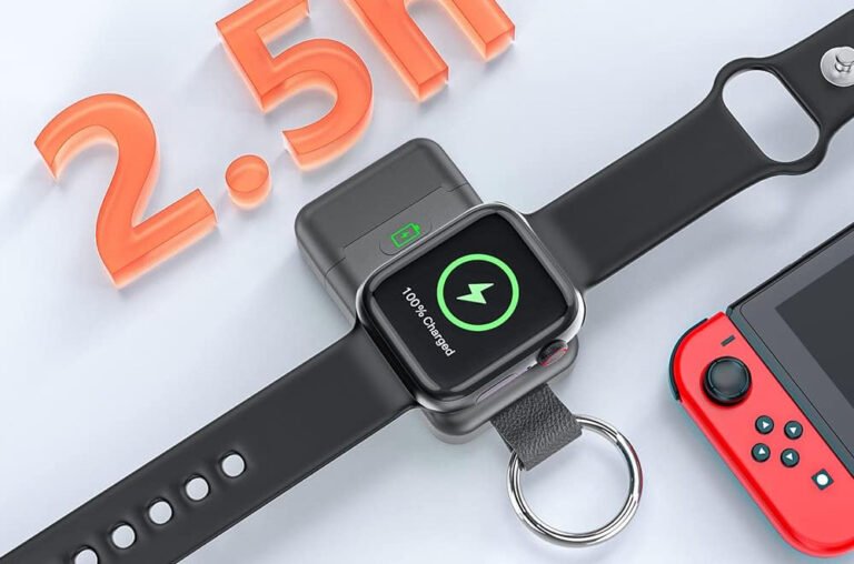 This $15 Accessory Always Keeps Your Apple Watch Full Of Juice! 1 HUOTO 1400mAh Apple Watch Power Bank