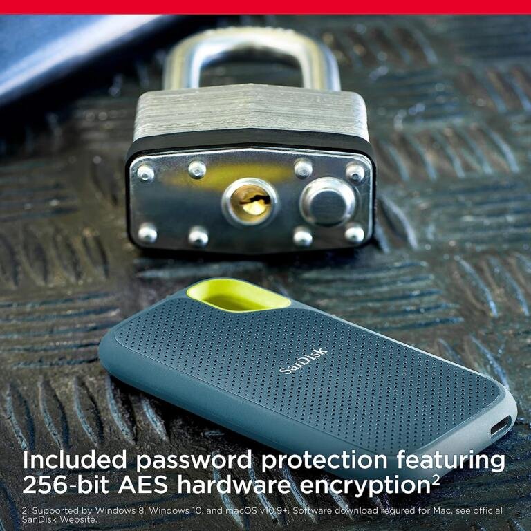 Seize the opportunity to own the 4TB SanDisk Extreme Portable SSD, now attainable at a mere $229 1
