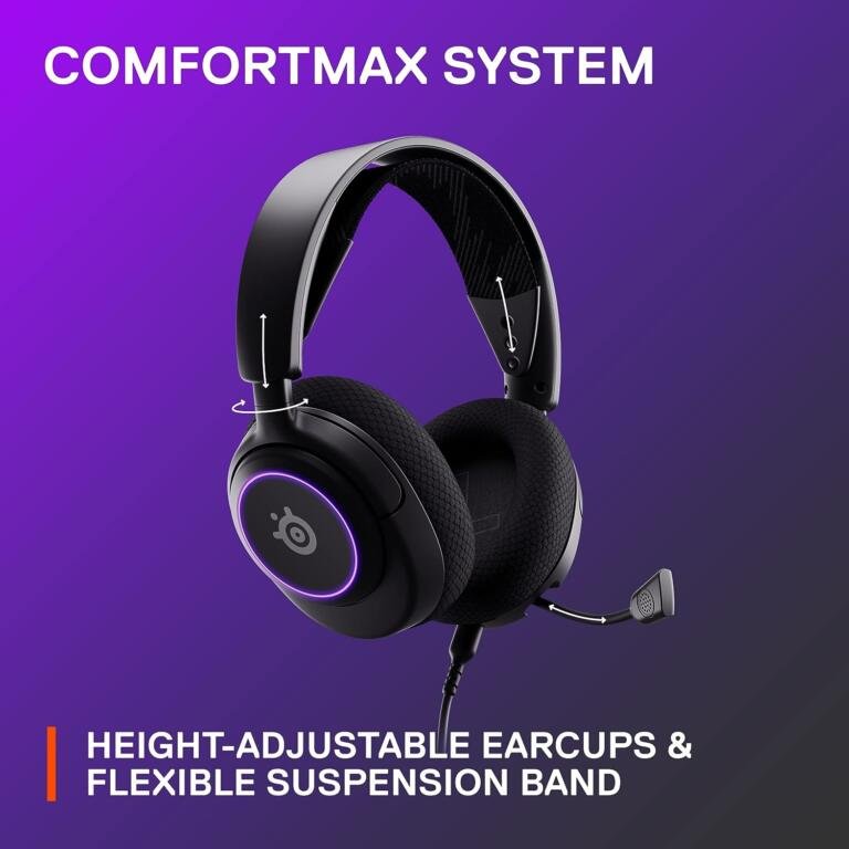SteelSeries New Arctis Nova 3 Multi-Platform Gaming Headset is Great For Mobile Gamers, On Sale for $60 1