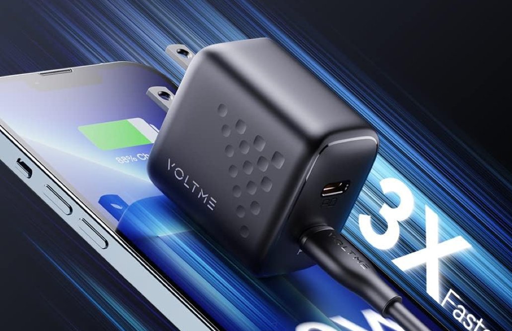VOLTME 20W Dual Port USB C Charger
