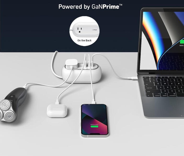 Anker GaNPrime 65W Charging Station Can Power Up To 5 Apple Devices, Available For $56 (20% OFF) 1 Anker GaNPrime 65W Charging Station Can Power Up To 5 Apple Devices, Available For $56 (20% OFF) 1