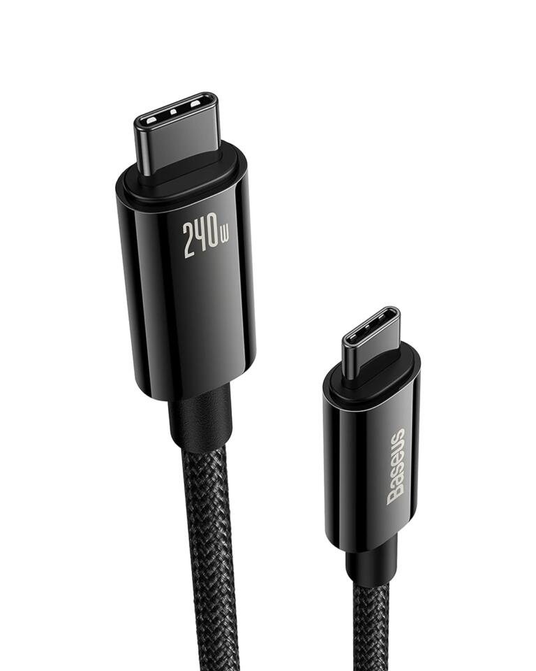 Baseus 240W USB C Cable For MacBook Pro Currently Available For $12 1