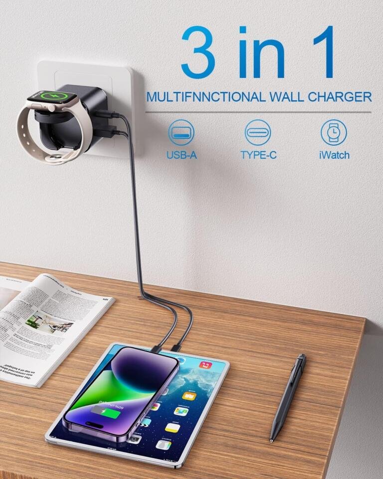 This 36W PD Fast Charging Block For iPhone 15 Comes With Apple Watch Charging Disc, $25 With Sale 1